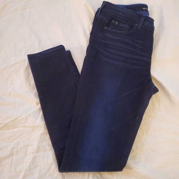 EUC Big Star Andrea Dark Wash Midrise Skinny Jean- Size 28 - Picture 2 of 11